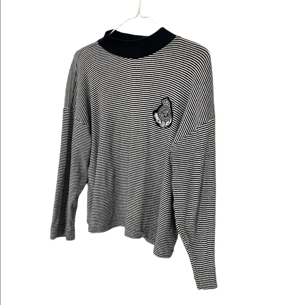 Vintage Striped Mock Neck Top - Picture 7 of 11